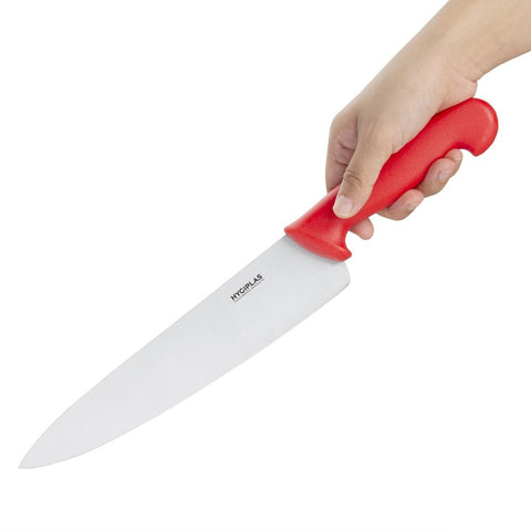 Hygiplas Chefs Knife Red 255mm - C886