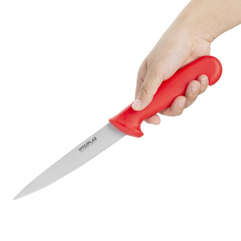 Hygiplas Fillet Knife Red 160mm - C889