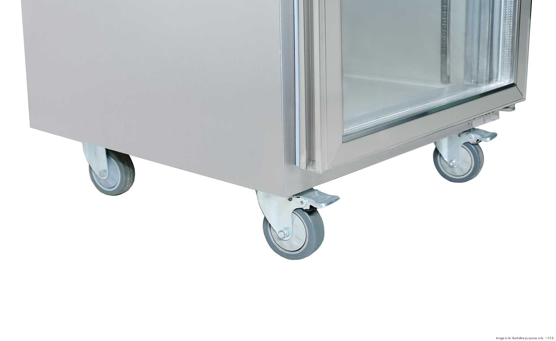 Thermaster Single Door Upright Display Fridge SUCG500