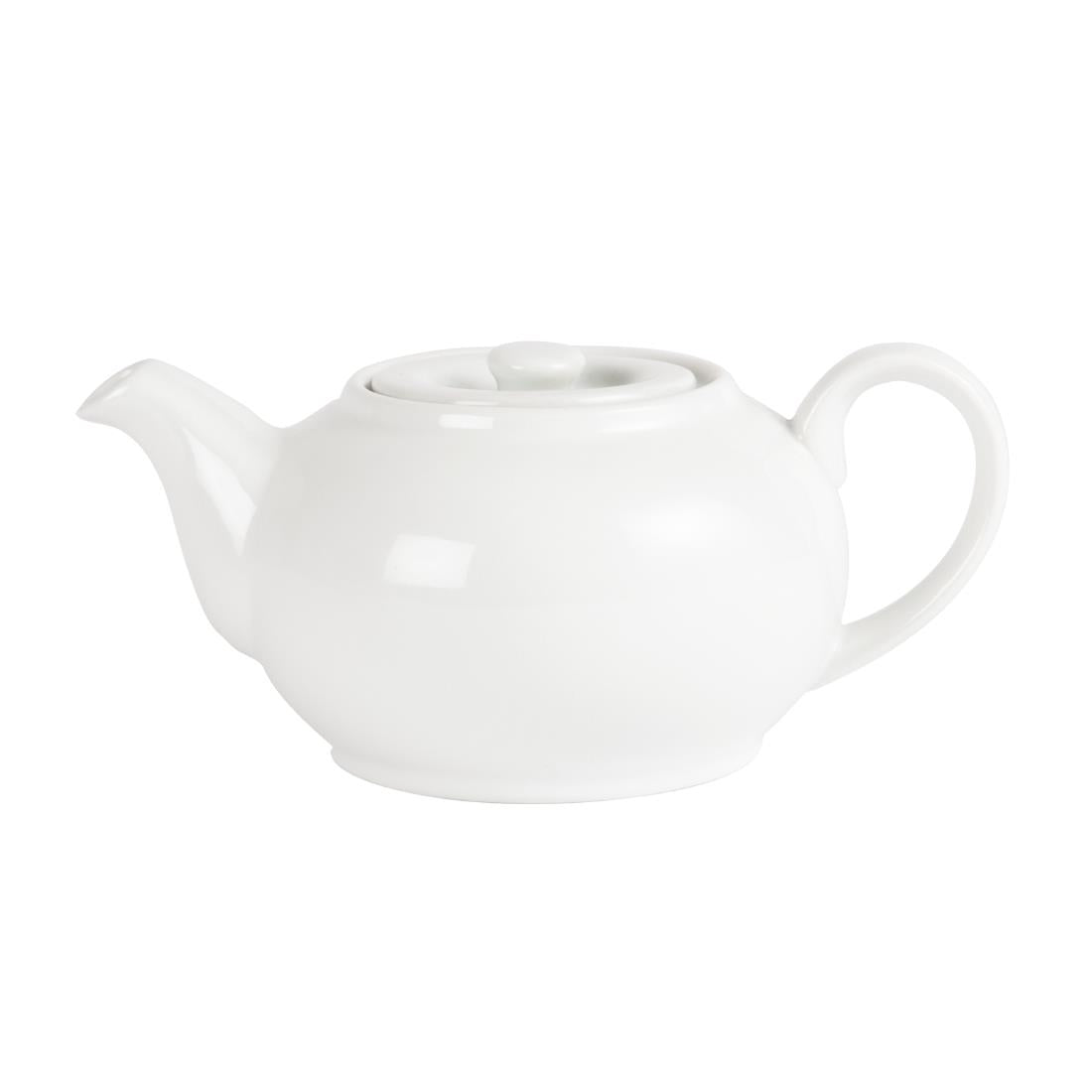 Olympia Whiteware Teapots 426ml (4 Pack) - CB473