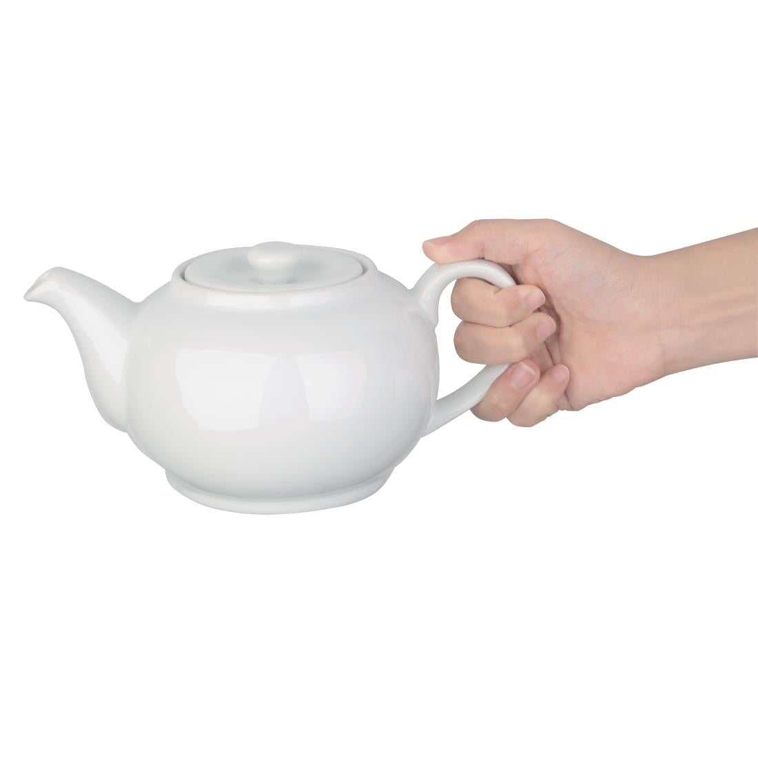 Olympia Whiteware Teapots 852ml (4 Pack) - CB474