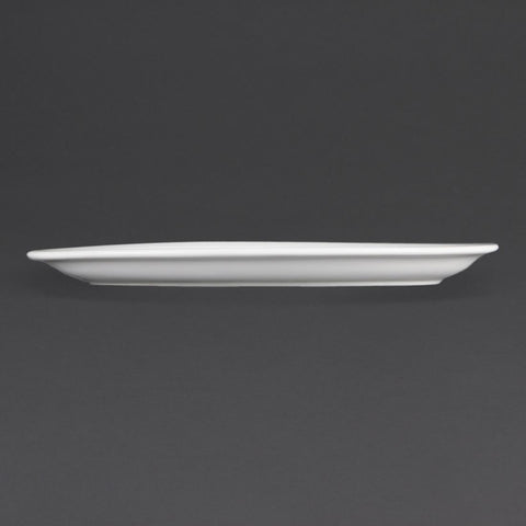 Olympia Whiteware Oval Platters 250mm (6 Pack) - CB477