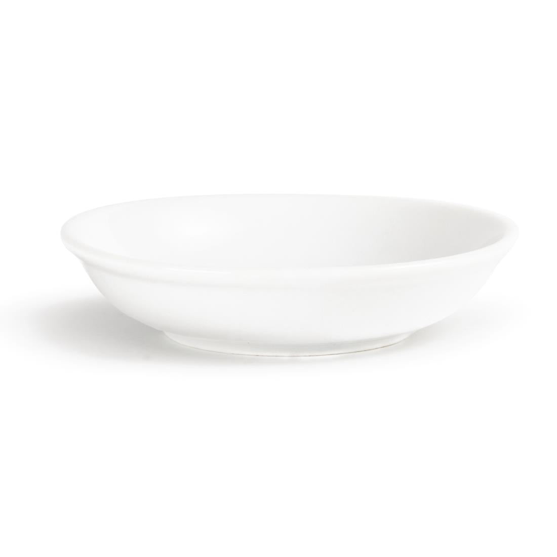 Olympia Whiteware Soy Dishes 100mm (12 Pack) - CB494