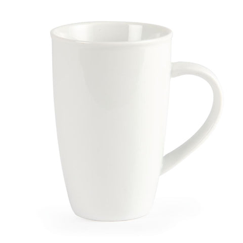 Olympia Whiteware Latte Mugs 400ml (6 Pack) - CB700