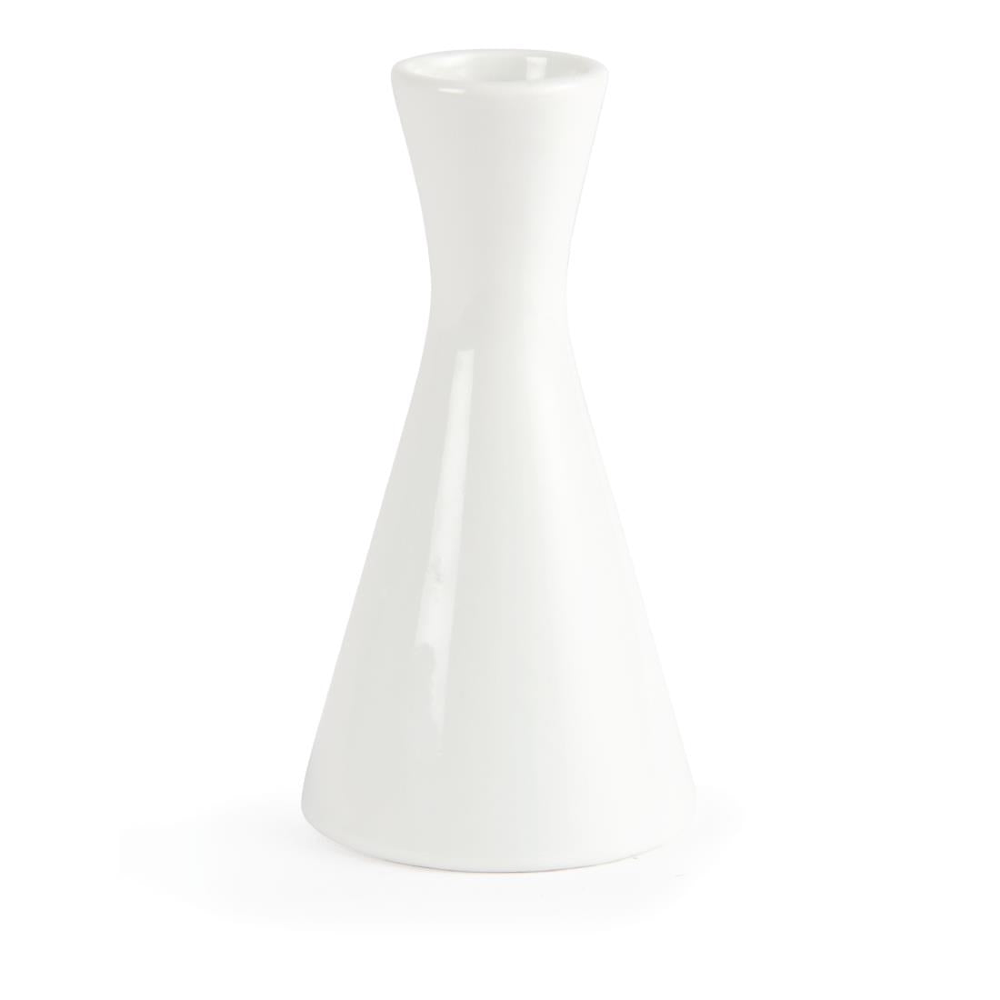 Olympia Whiteware Bud Vases 140mm (6 Pack) - CB701
