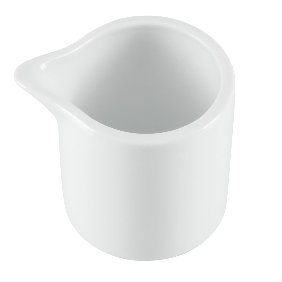 Olympia Whiteware Milk & Cream Jugs 55ml (6 Pack) - CB704
