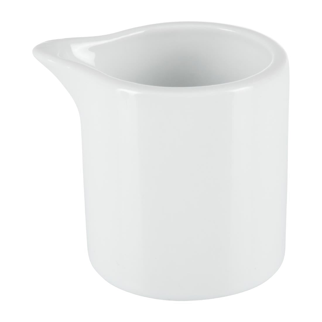 Olympia Whiteware Milk & Cream Jugs 55ml (6 Pack) - CB704