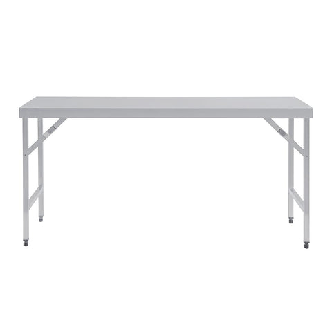 Vogue Stainless Steel Folding Table 1800mm - CB906
