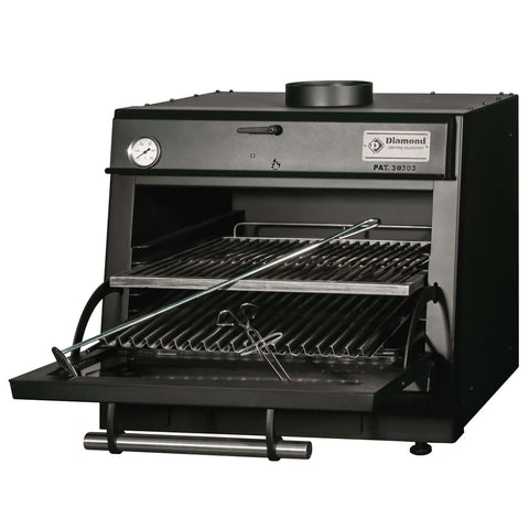 Semak Diamond Charcoal Oven GN 1/1 - 60Kg/h