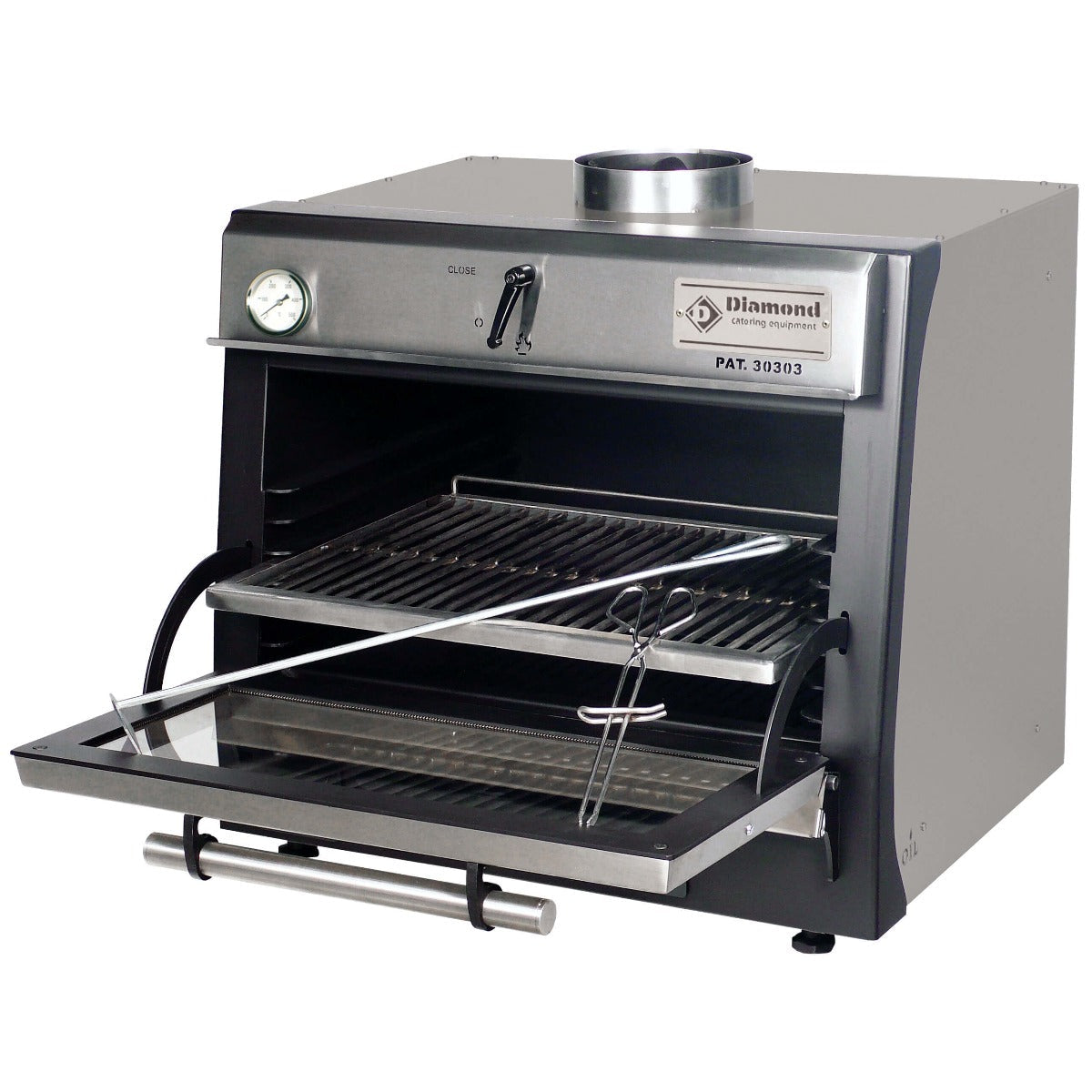 Semak Diamond Charcoal Oven GN 1/1 - 60Kg/h