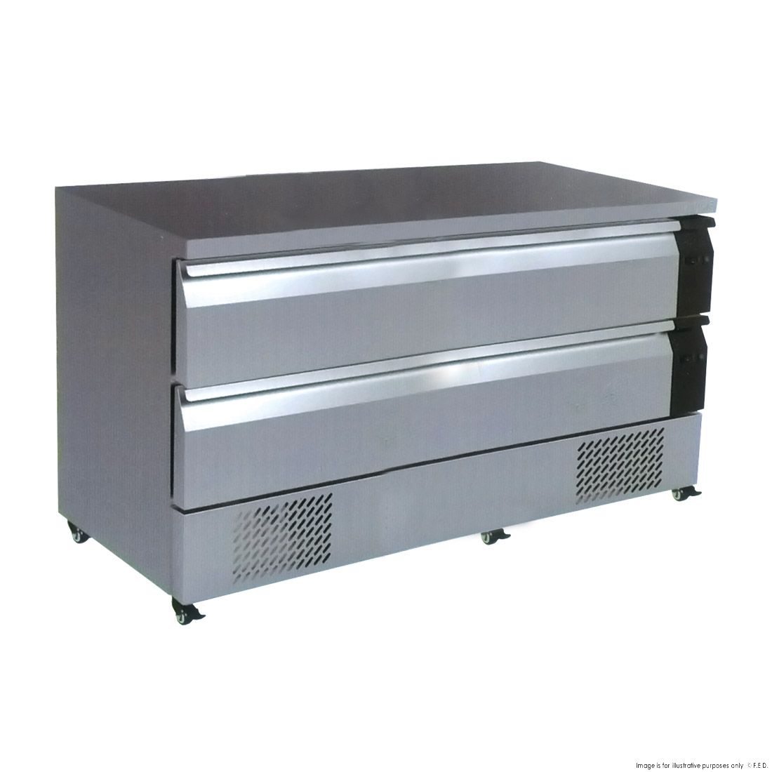 Thermaster Flexdrawer Counter 265Litre CBR2-3