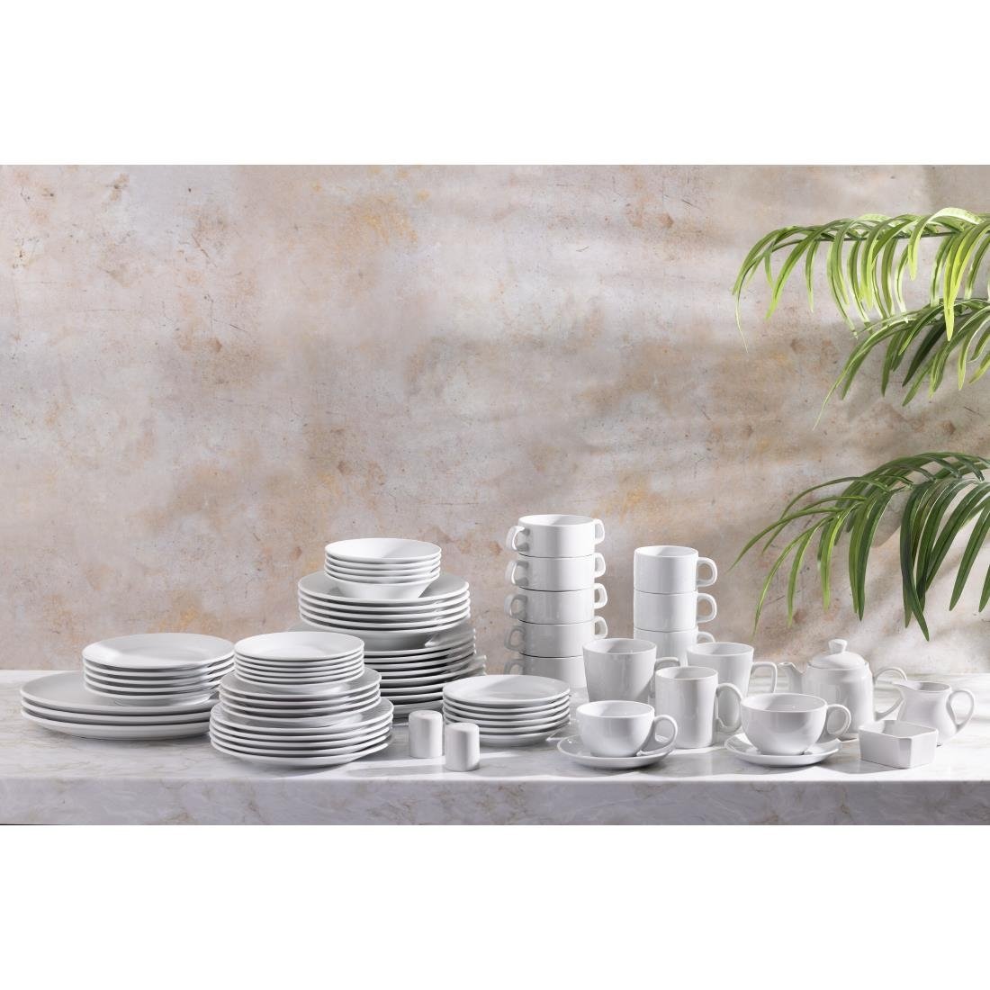 Olympia Athena Latte Mugs 397ml (Box 12) - GK812