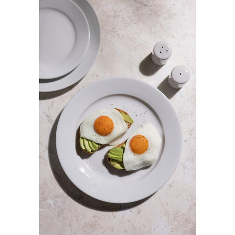 Olympia Athena Wide Rimmed Plates 254mm (Box 12) - CC209