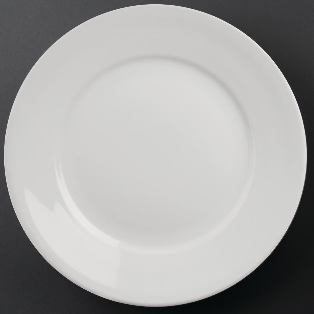 Olympia Athena Wide Rimmed Plates 280mm (Box 6) - CC210