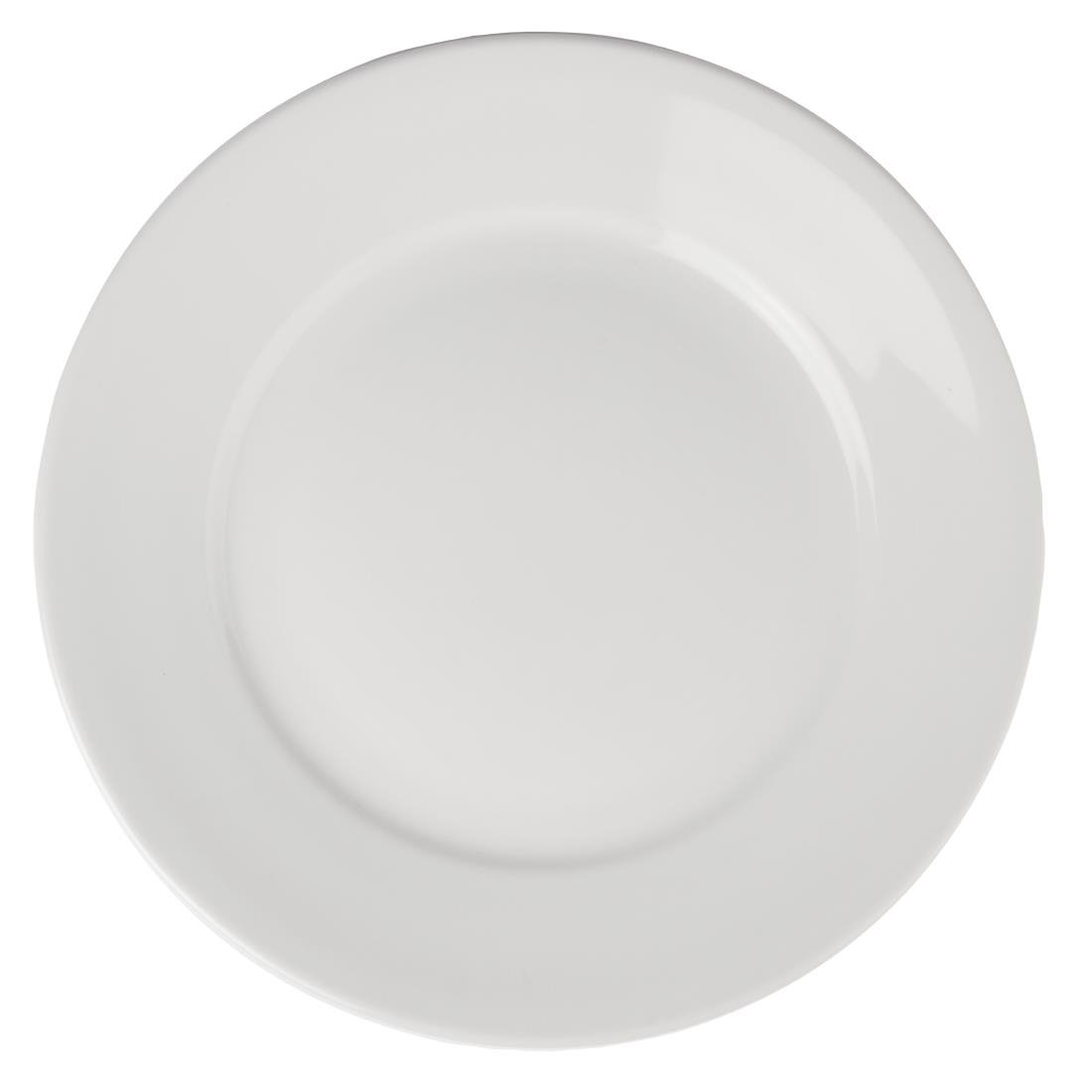 Olympia Athena Wide Rimmed Plates 280mm (Box 6) - CC210