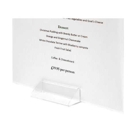 Olympia Tent Shaped Card Holder - CC442
