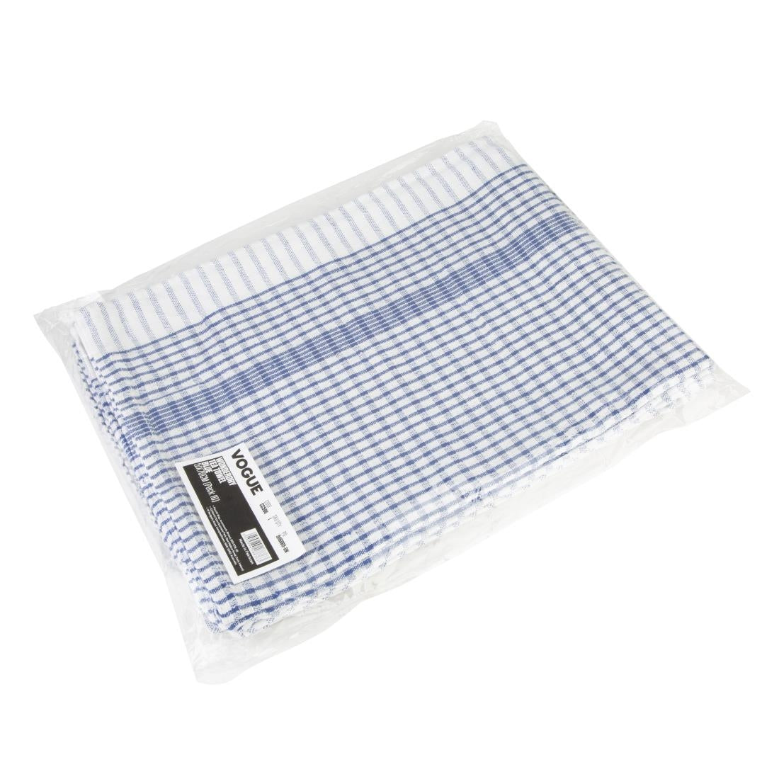 Vogue Wonderdry Blue Tea Towels (10 Pack) - CC596