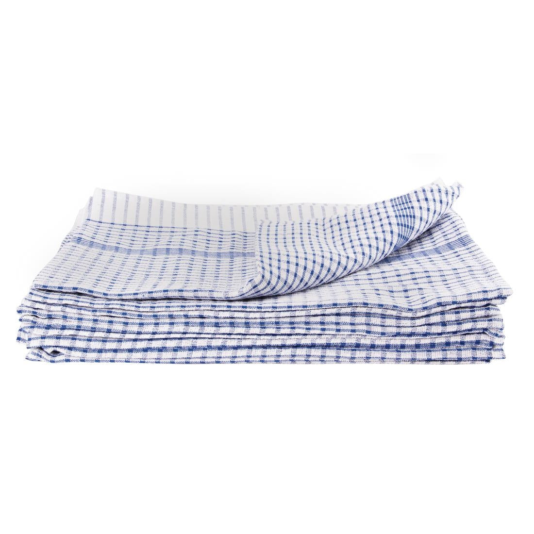Vogue Wonderdry Blue Tea Towels (10 Pack) - CC596
