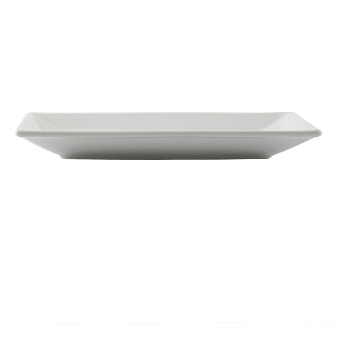 Olympia Whiteware Serving Rectangular Platters 250x 150mm (4 Pack) - CC894