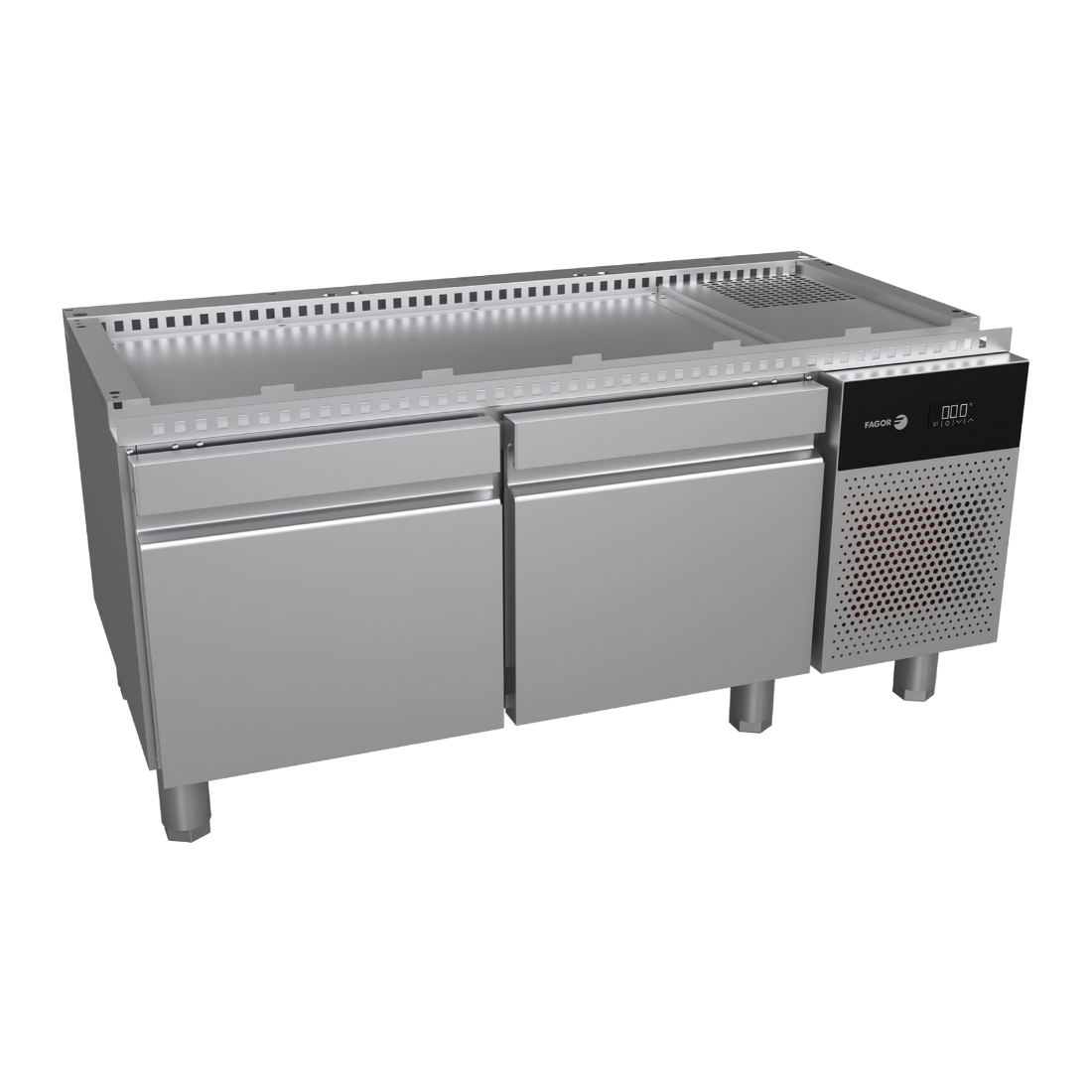 Fagor Kore 700 Series 1200mm 2 Drawer Refrigerated Stand (GN 2/3) - CCP7-2GW
