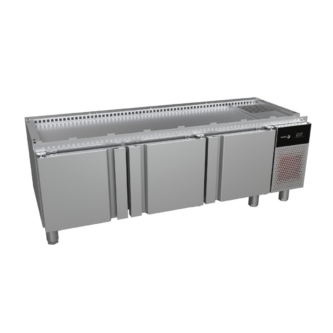 Fagor Kore 700 Series 1600mm 3 Door Refrigerated Stand - CCP7-3G