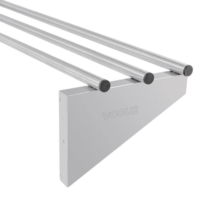 Vogue Stainless Steel Wall Shelf 1200mm