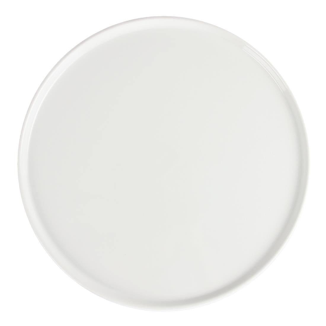 Olympia Whiteware Pizza Plates 330mm (4 Pack) - CD723