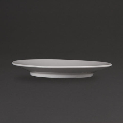 Olympia Whiteware Elegant Saucers 148mm (12 Pack) - CD737