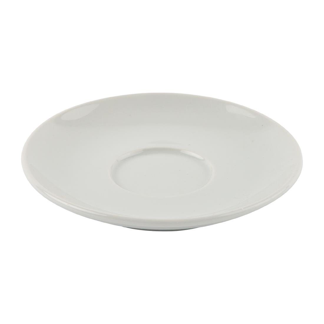 Olympia Whiteware Elegant Saucers 148mm (12 Pack) - CD737