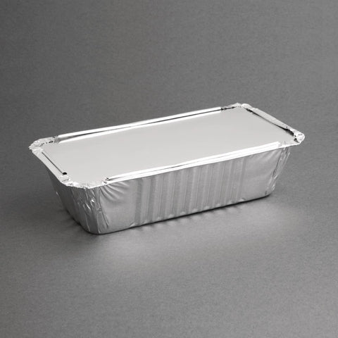 Fiesta Recyclable Waxed Lid for Large Foil Containers - CD952