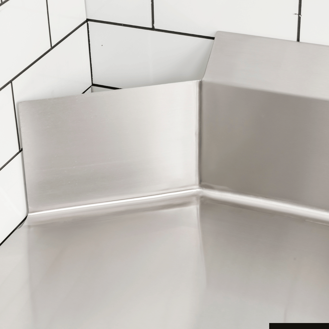 Modular Systems CDT Clean Dish Table with Splashback - 600-1200mm Width
