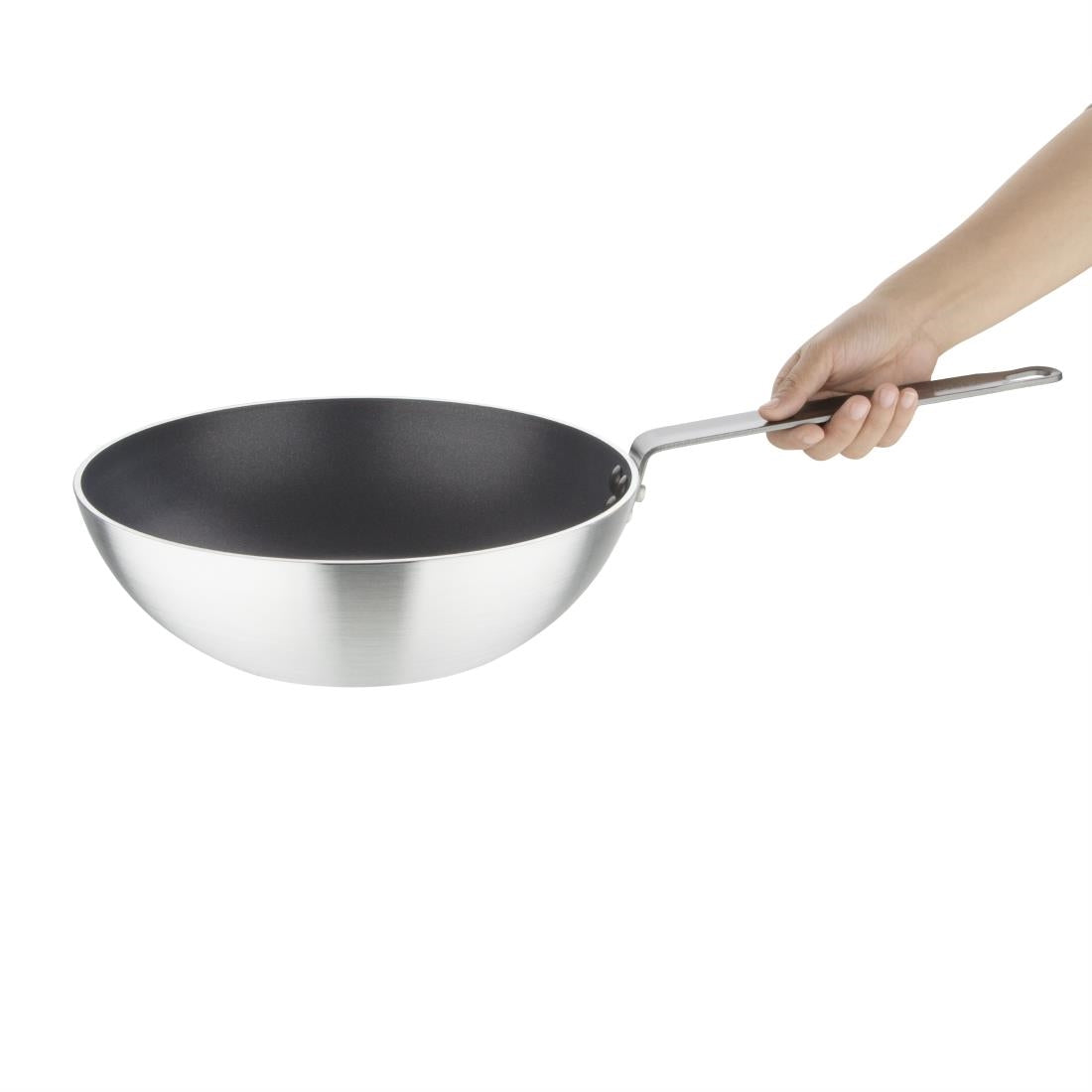 Vogue Non-Stick Teflon Platinum Wok 300mm - CE165