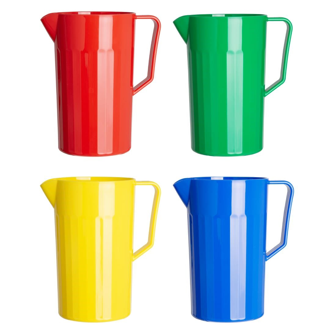 Olympia Kristallon Polycarbonate Jug Red 1.4Ltr - CE281