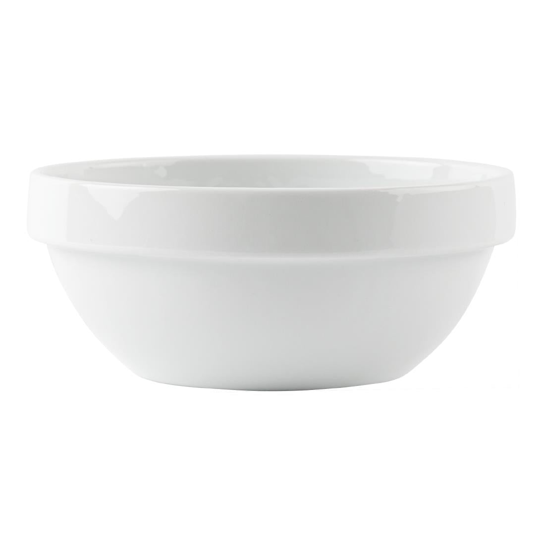 Olympia Whiteware Cereal Bowls 145mm (12 Pack) - CE530