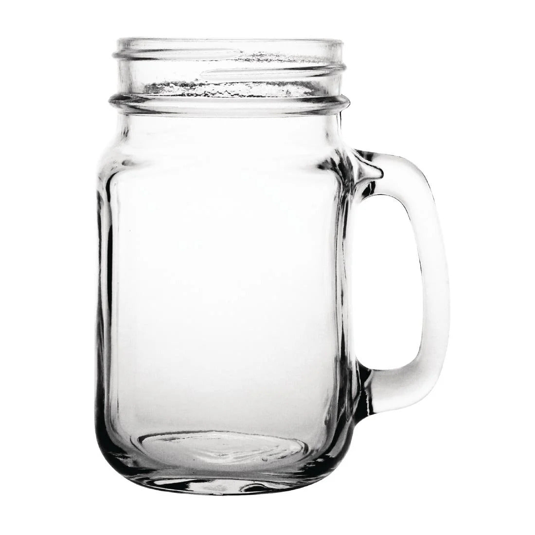 Olympia Handled Mason Jar Glasses 470ml (Pack of 12) - CE678