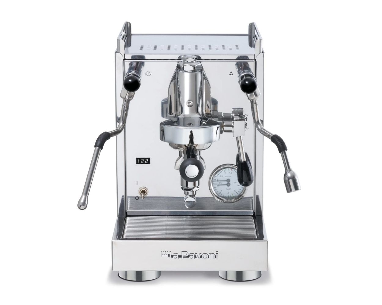 La Pavoni Cellini Mini X Stainless Steel Bakelite - Black