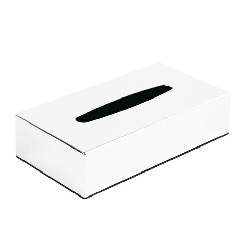 Bolero Chrome Rectangular Tissue Holder