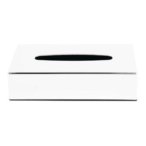 Bolero Chrome Rectangular Tissue Holder - CF121