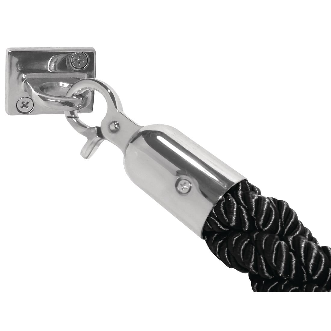 Bolero Black Twist Barrier Rope - CF136