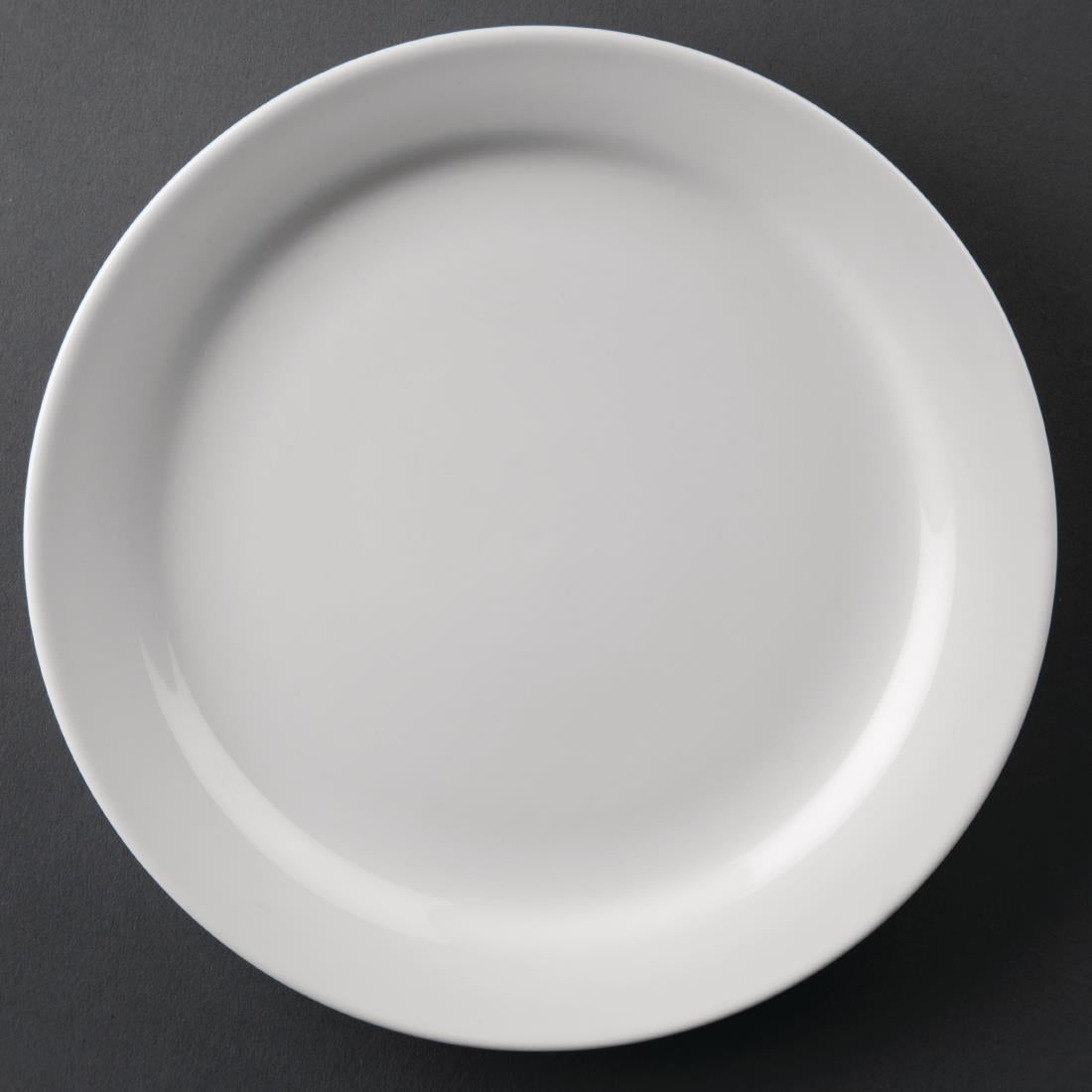 Bulk Buy Olympia Athena Narrow Rimmed Plates 165mm (36 Pack) - S751
