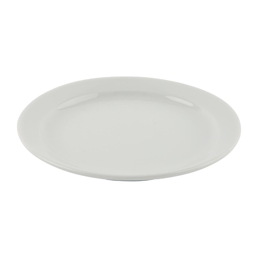 Bulk Buy Olympia Athena Narrow Rimmed Plates 165mm (36 Pack) - S751
