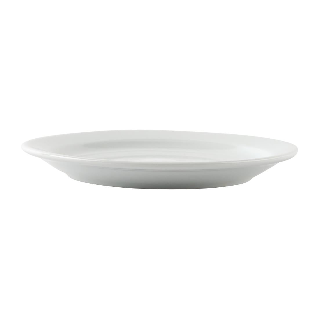 Bulk Buy Olympia Athena Narrow Rimmed Plates 165mm (36 Pack) - S751