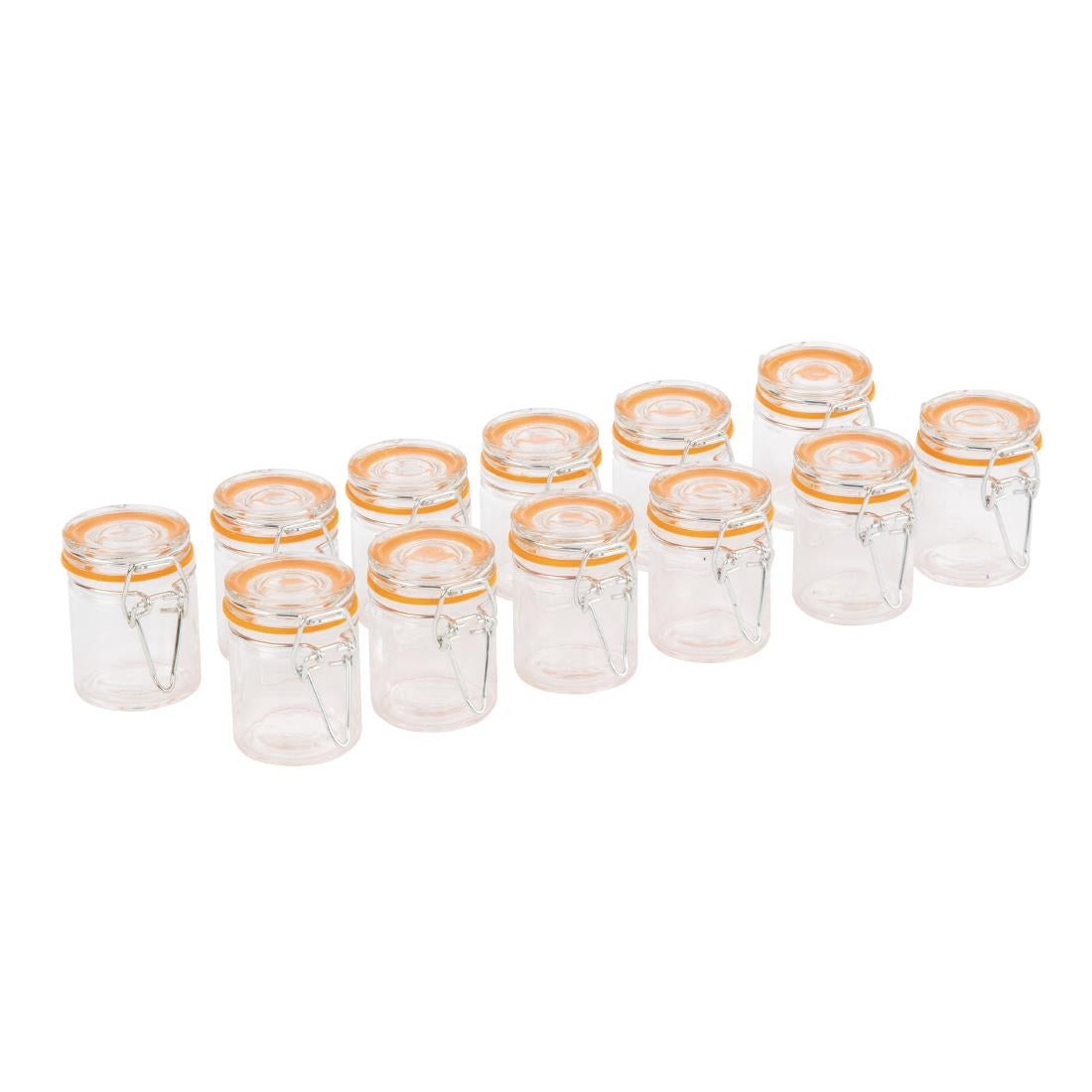 Vogue Mini Glass Terrine Jar 50ml (12 Pack) - CG398