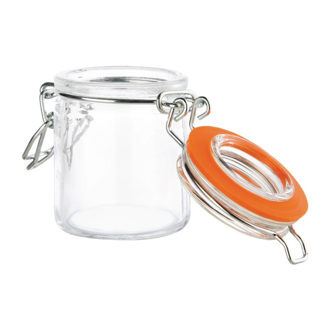 Vogue Mini Glass Terrine Jar 50ml (12 Pack) - CG398