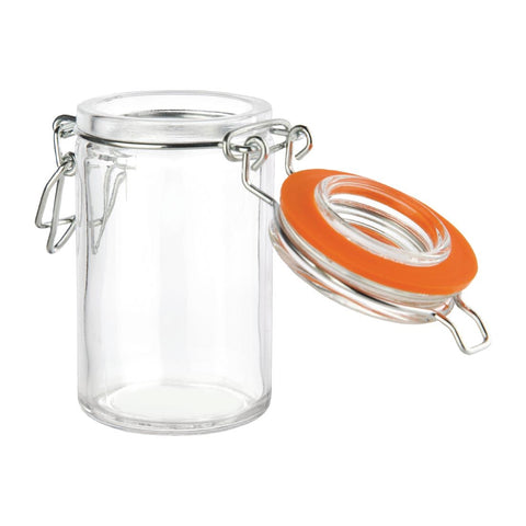 Vogue Mini Glass Terrine Jar 70ml (12 Pack) - CG399
