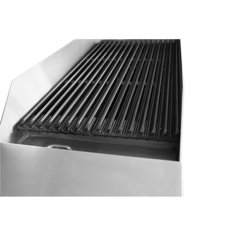CookRite Single Burner Radiant Chargrill - 300MM width - LPG