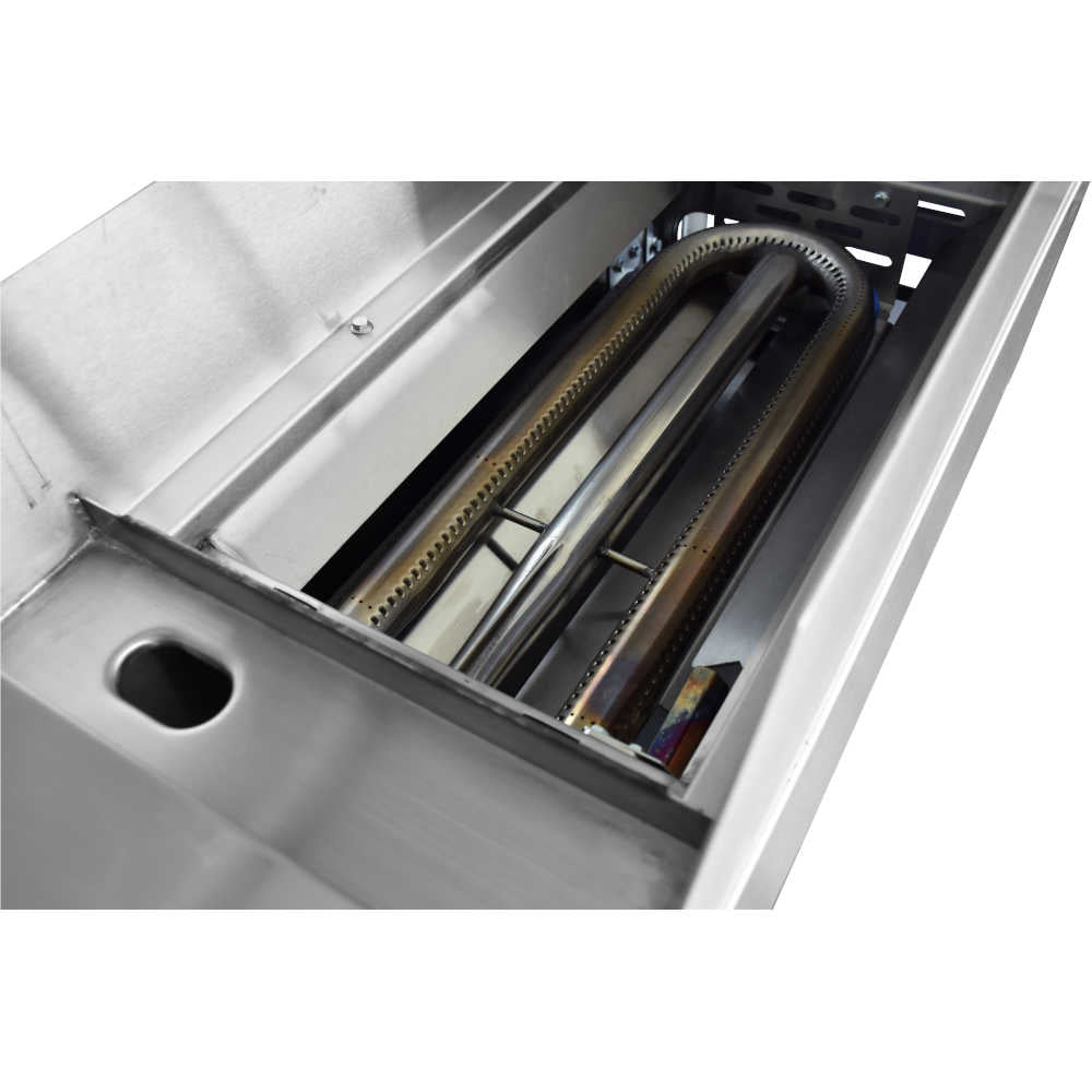 CookRite Single Burner Radiant Chargrill - 300MM width - LPG