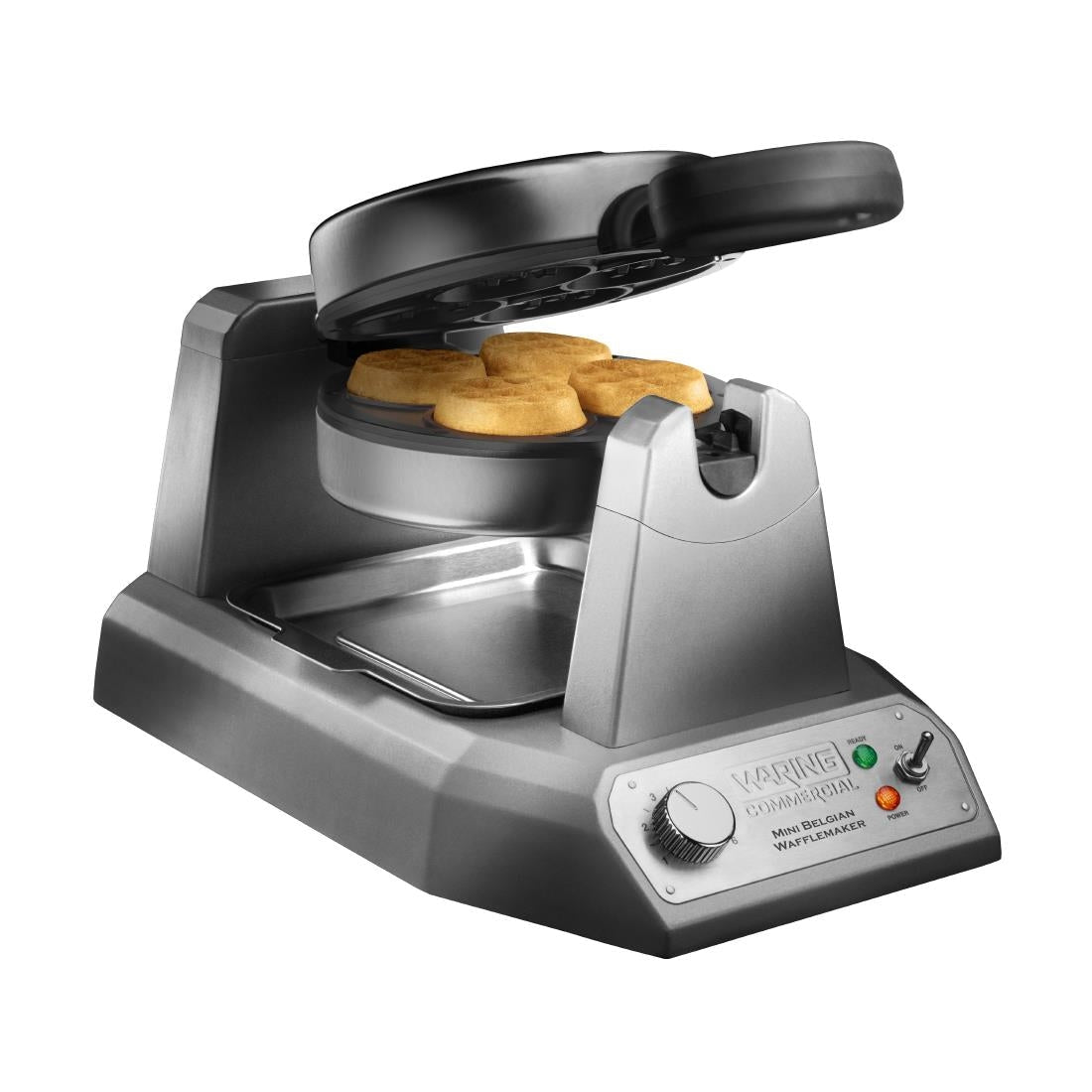 Waring Commercial Mini Belgian Waffle Maker WMB400XNNA