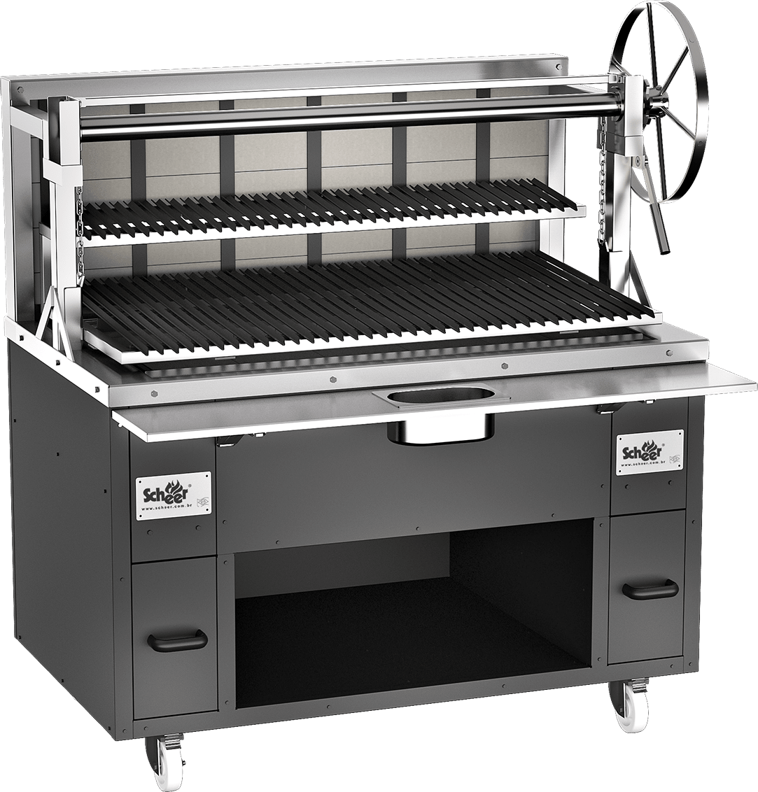 Scheer Parrilla 695 Charcoal & Wood Parrilla Grill - 1200mm Width - P695