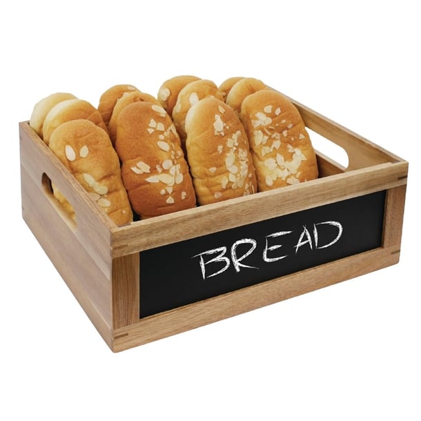 Olympia Bread Crate with Chalkboard 1/2 GN - CL191